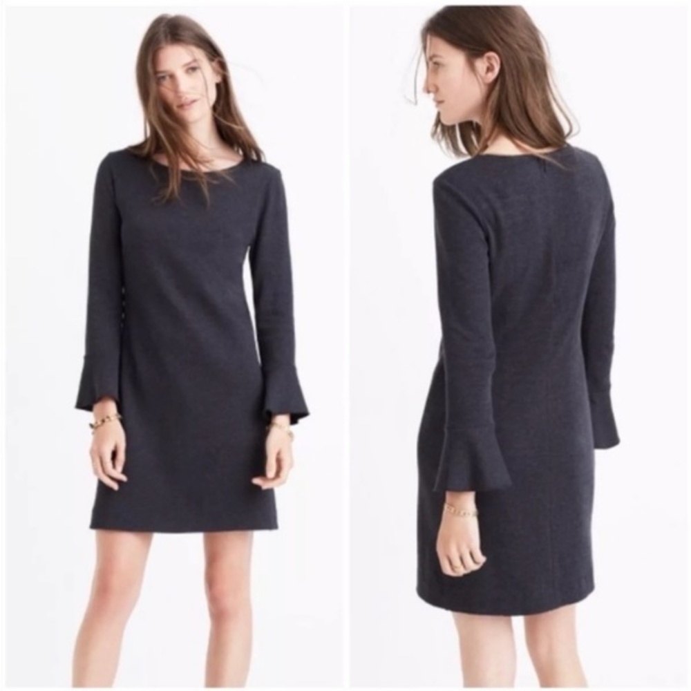 NWOT - Madewell Bell Sleeve Cotton Shift Dress